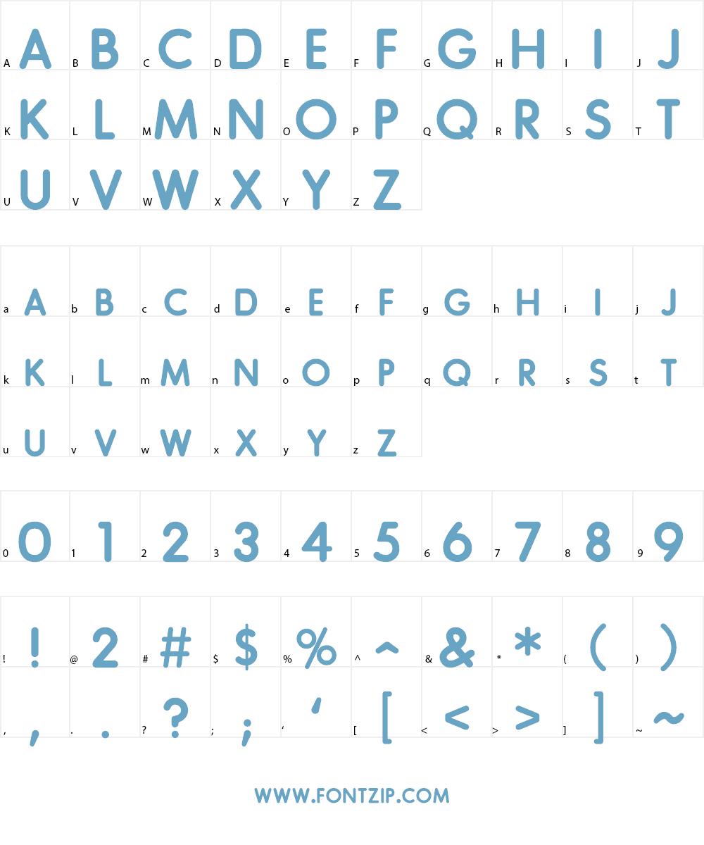 Coverface SE Font Character